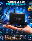 Portable SSD External Solid State Drive USB-C File Storage Backup - Image 5