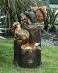 Solar Powered Birdbath Fountain Garden Decor Feature - Image 2