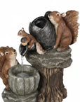 Solar Powered Birdbath Fountain Garden Decor Feature - Image 5