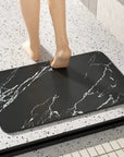 Stone Bathroom Mat Sets Non-Slip Quick Dry Bath Mat - Image 1