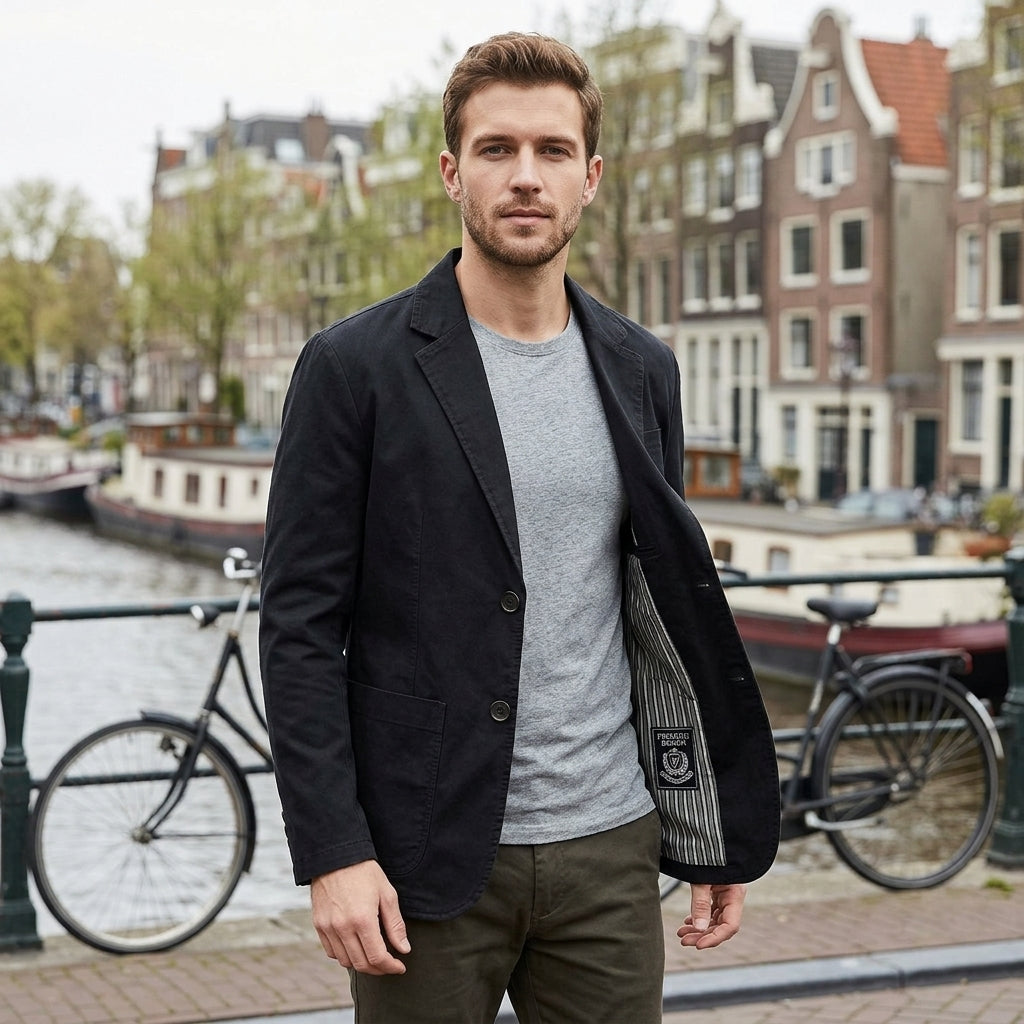 Milan | Moderner Herren Blazer mit sportlicher Note