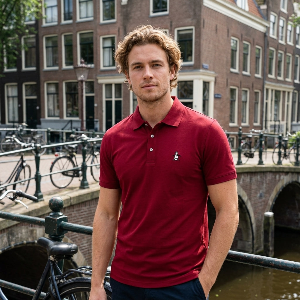 Cedrik | Atmungsaktives Herrenhemd im Poloshirt-Stil