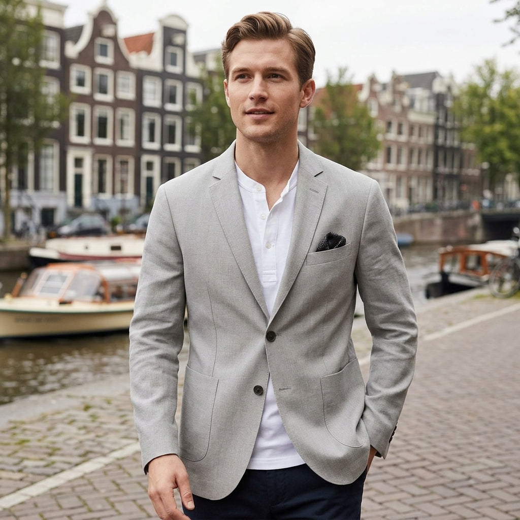 Jarne | Leichter Herren Blazer für elegante Anlässe