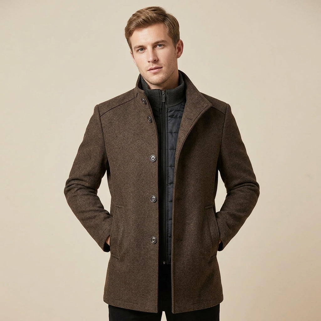 Hauke | Eleganter Herrenmantel für moderne Eleganz