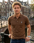 Cedrik | Atmungsaktives Herrenhemd im Poloshirt-Stil