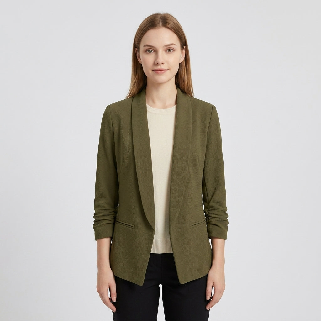 Elisa | Damenblazer mit offener Vorderseite