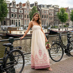 Emilia | Sommerkleid mit Floraler Stickerei