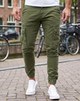 Benedikt | Moderne Herren Stoffhose im Cargo-Stil