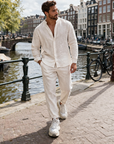 Paul | Leinen Men's Sets für Stilvolle Tage