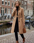 Marlene | Damen Trenchcoat in Beige mit Komfort