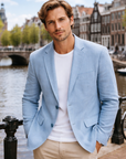 Jonas | Leinen Herren Blazer mit Modernem Design