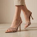 Lena | Elegante High-Heeled Sandalen für Feste