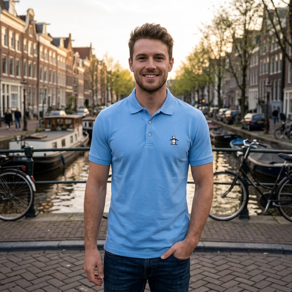 Cedrik | Atmungsaktives Herrenhemd im Poloshirt-Stil