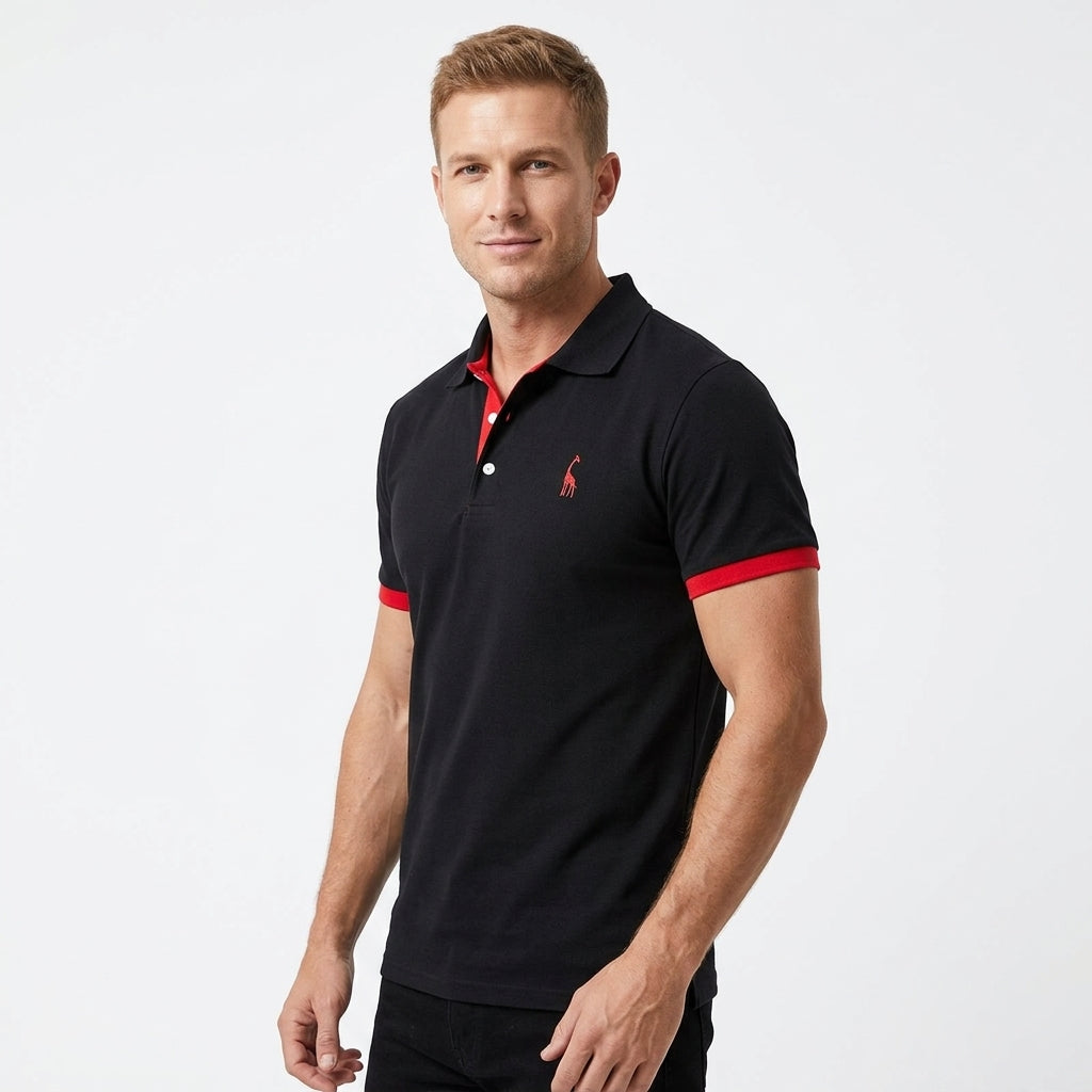 Heiko | Poloshirt Herrenhemden mit Langarm Stil