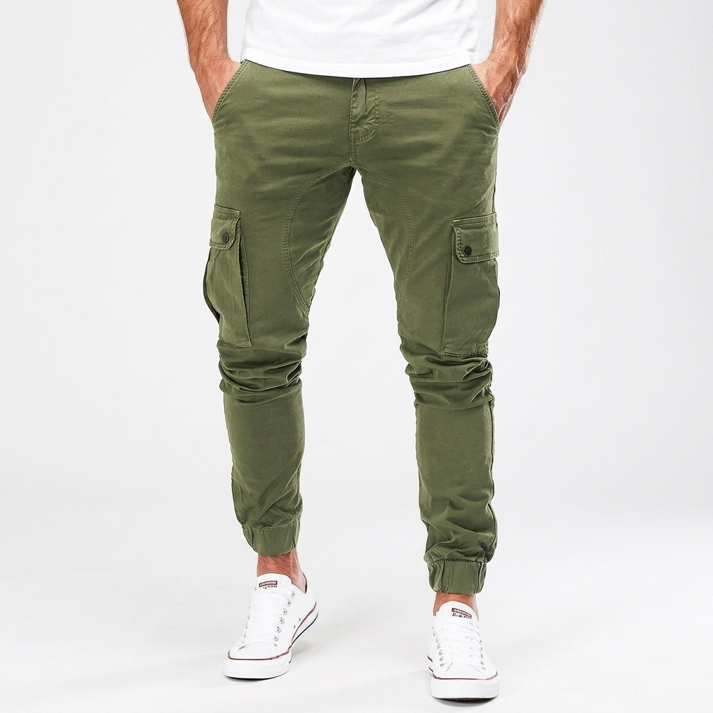 Benedikt | Moderne Herren Stoffhose im Cargo-Stil