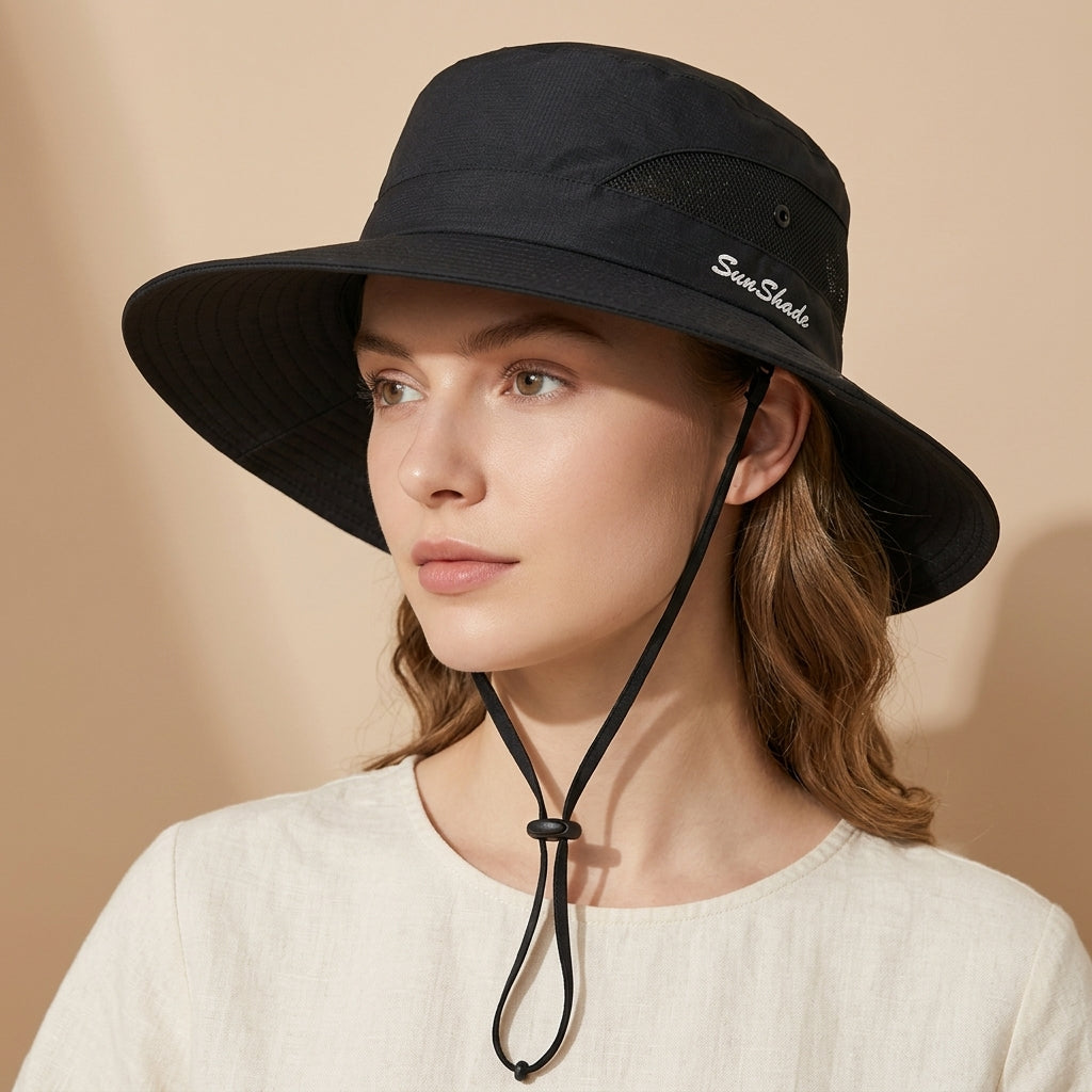 Jolina | Eleganter Damenhut mit praktischem Nackenschutz