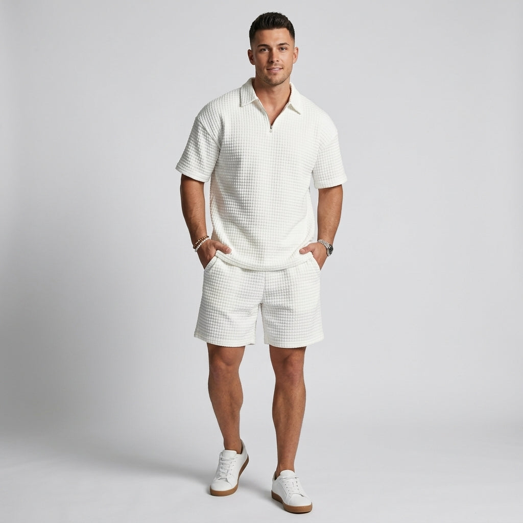 Sven | Kurzarm Herren Set mit stilvollem Look