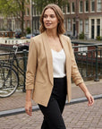 Elisa | Damenblazer mit offener Vorderseite