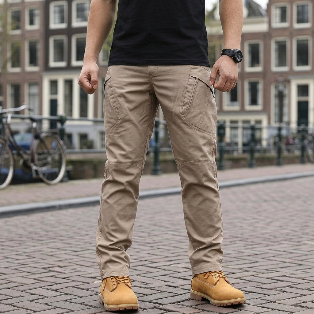Mads | Robuste Herren Stoffhose für Alltag und Freizeit