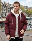 Fabian | Warmer Herrenmantel mit Doppelkapuze