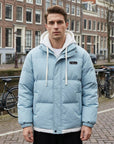 Fabian | Warmer Herrenmantel mit Doppelkapuze