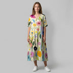 Rosina | Sommerkleid mit lebendigem Blumenmuster