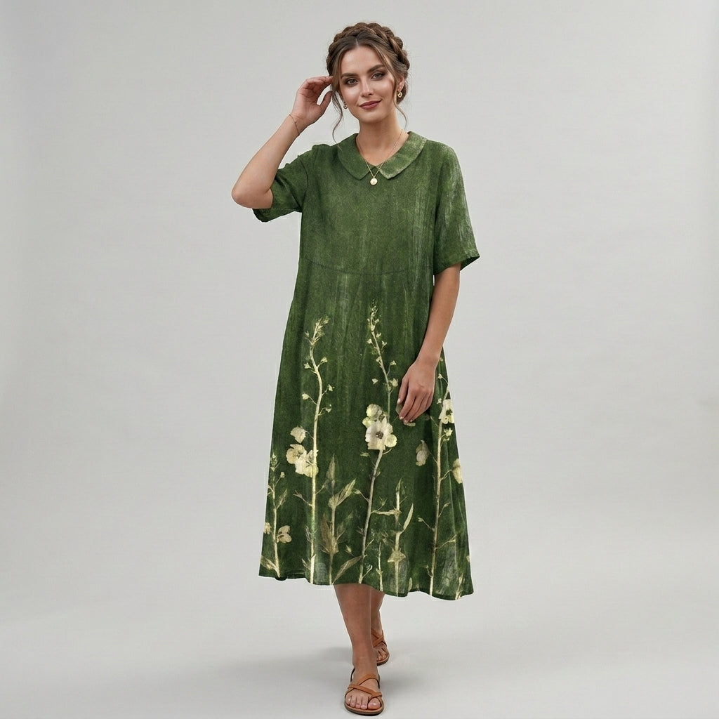 Rosina | Sommerkleid mit lebendigem Blumenmuster