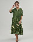 Rosina | Sommerkleid mit lebendigem Blumenmuster