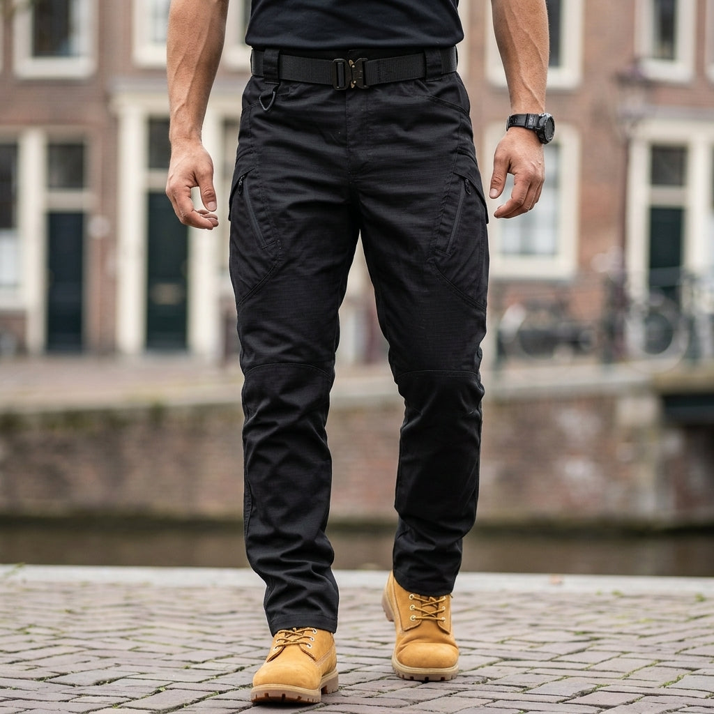 Mads | Robuste Herren Stoffhose für Alltag und Freizeit