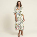 Rosina | Sommerkleid mit lebendigem Blumenmuster