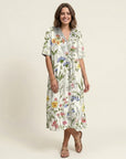 Rosina | Sommerkleid mit lebendigem Blumenmuster