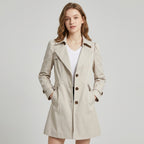 Frieda | Damen Trenchcoat für kalte Tage