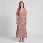 Talina | Elegantes Sommerkleid in fließender Maxi-Form