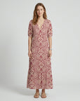 Talina | Elegantes Sommerkleid in fließender Maxi-Form
