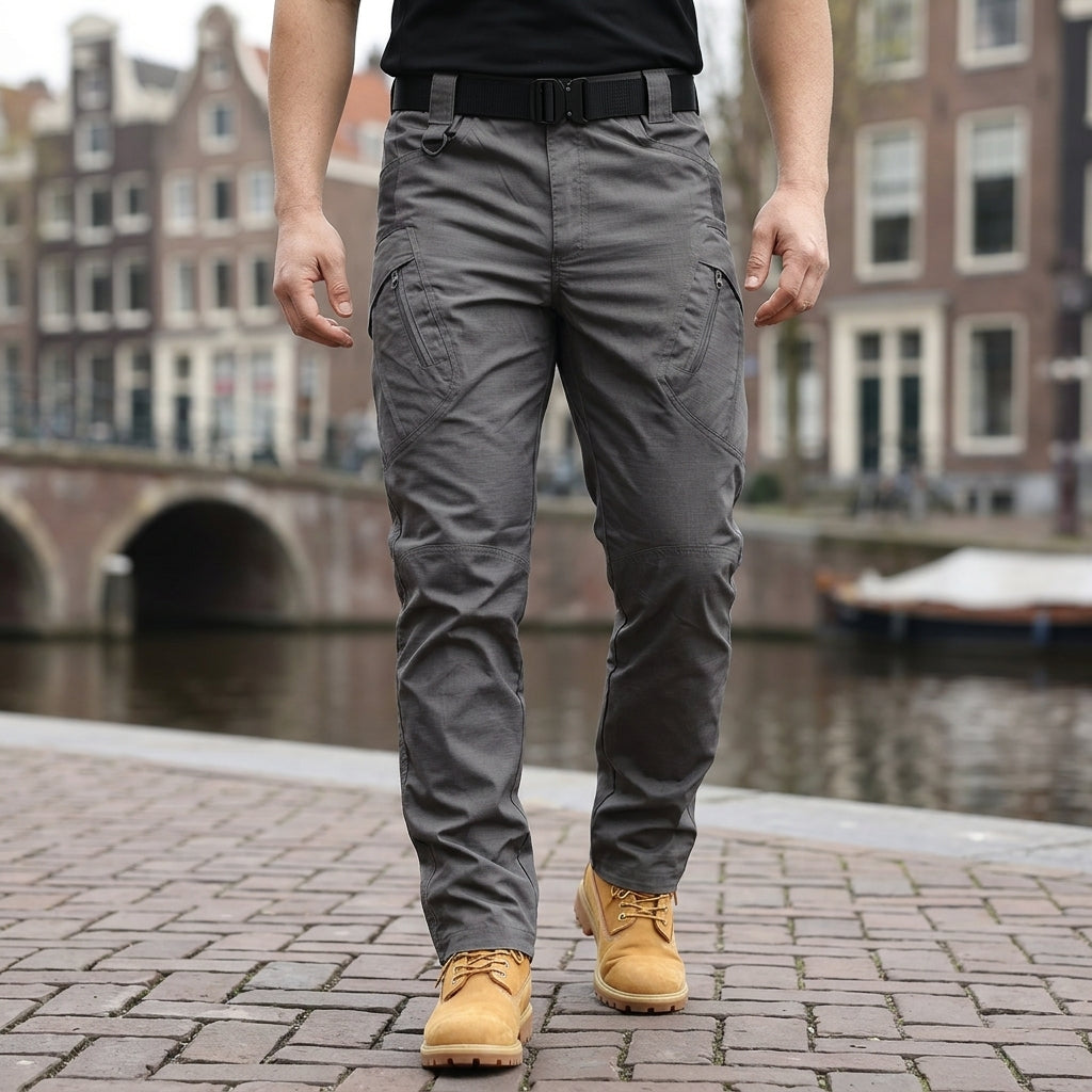 Mads | Robuste Herren Stoffhose für Alltag und Freizeit