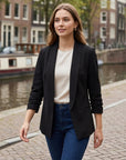 Elisa | Damenblazer mit offener Vorderseite