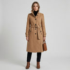 Marlene | Damen Trenchcoat in Beige mit Komfort