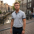 Heiko | Poloshirt Herrenhemden mit Langarm Stil