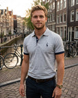 Heiko | Poloshirt Herrenhemden mit Langarm Stil