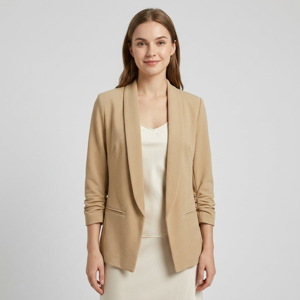 Elisa | Damenblazer mit offener Vorderseite