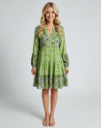 Nerina | Sommerkleid mit floralem Muster und elegantem Ausschnitt