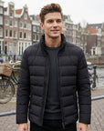Moritz | Gesteppter Herrenmantel mit modernem Design