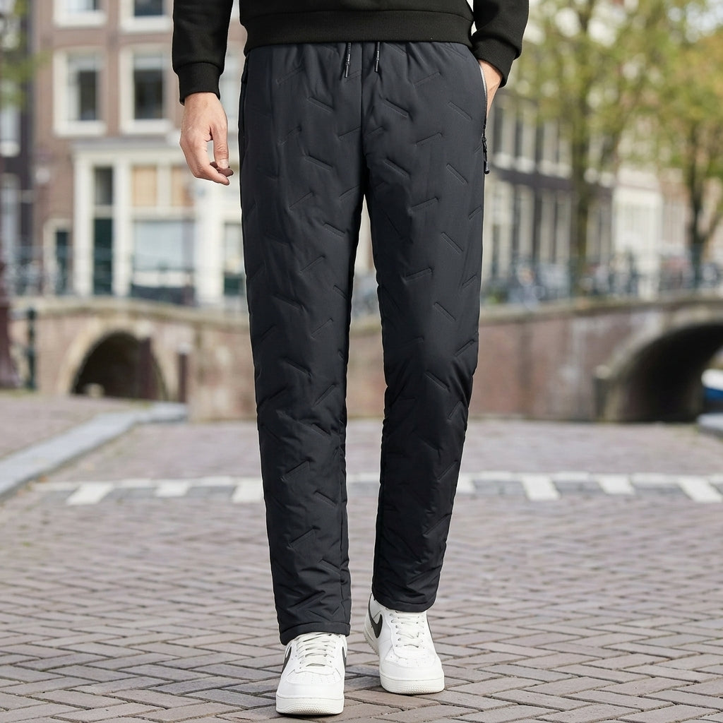Jorik | Warme Herren Stoffhose für kalte Tage