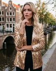 Cosima | Glamouröser Damenblazer mit funkelnden Details