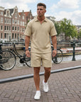 Sven | Kurzarm Herren Set mit stilvollem Look