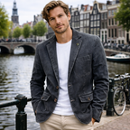 Elias | Denim Herren Blazer mit Eleganz