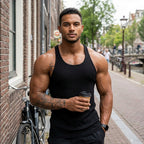 Marvin | Ärmelloses Herren T-Shirt für Training und Bewegung