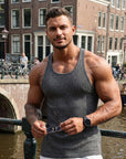Marvin | Ärmelloses Herren T-Shirt für Training und Bewegung