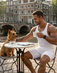 Marvin | Ärmelloses Herren T-Shirt für Training und Bewegung