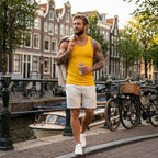 Marvin | Ärmelloses Herren T-Shirt für Training und Bewegung